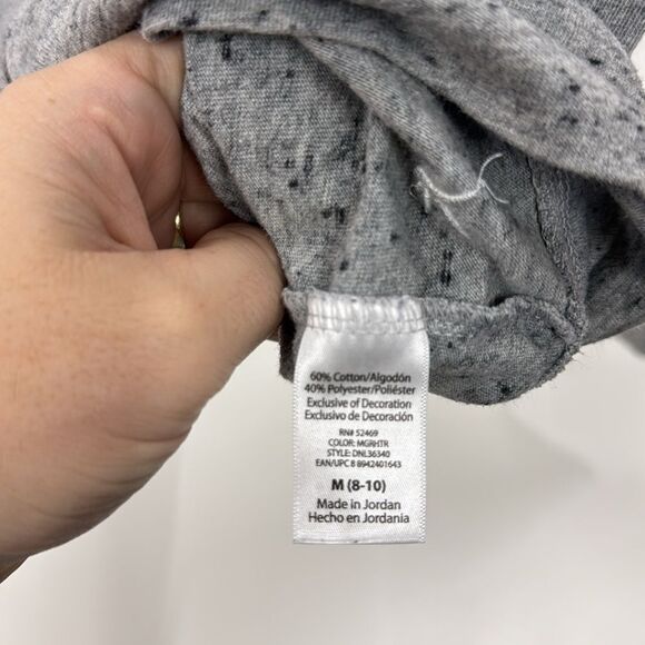Womens Danskin Now Grey zipped vest sz M - Picture 4 of 4